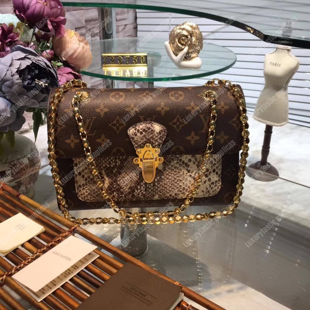 Louis Vuitton Victoire Bag Python Bags Valley