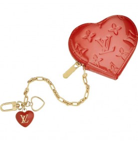 Louis Vuitton Heart Coin Purse 0877