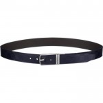 Louis Vuitton Boston Glazed Calf Leather Reversible Belt 0344
