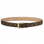 Louis Vuitton Ellipse Damier Belt 0655