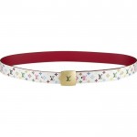 Louis Vuitton Cut Monogram Multicolore Reversible Belt 1223