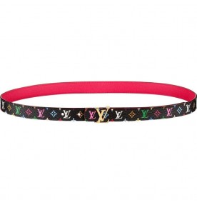 Louis Vuitton Initiales Monogram Multicolore Belt 1323