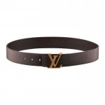 Louis Vuitton Initiales Utah Leather Belt 1381