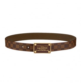 Louis Vuitton Inventeur Reversible Damier Ebene Belt 1434