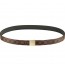 Louis Vuitton Paris Damier Canvas Belt With Golden Buckle 1442