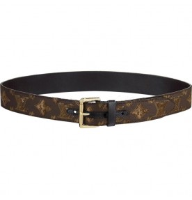 Louis Vuitton Monogram Eclipse Belt 1591