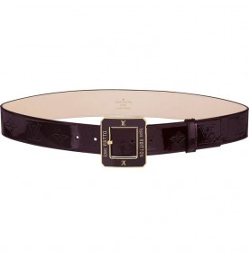 Louis Vuitton Octogone Monogram Vernis Belt 40 MM 1806