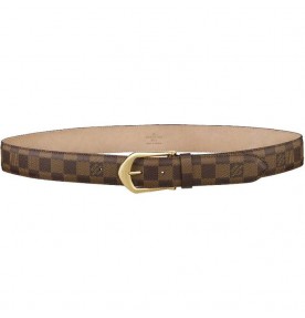 Louis Vuitton Riveted Damier Belt 2076