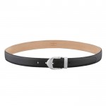 Louis Vuitton Taiga Leather Classic Belt With Silvery Buckle 2475