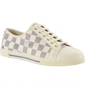 Louis Vuitton Punchy Sneaker In Damier Azur 2046