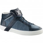 Louis Vuitton Meteor Sneaker Boot In Denim Canvas 1526