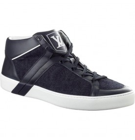 Louis Vuitton Meteor Sneaker Boot In Denim Canvas 1503