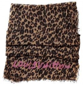 Louis Vuitton Leopard Stole 1097