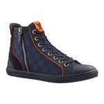 Louis Vuitton Zip Up Sneaker Boot In Damier Challenge B35U2PDH 2891