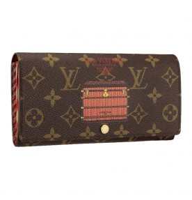 Louis Vuitton Sarah Trunks & Lock Wallet 2154