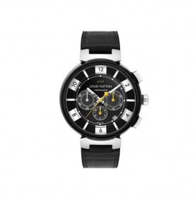 Louis Vuitton Tambour In Black LV277 2614