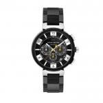 Louis Vuitton Tambour In Black LV277 2611