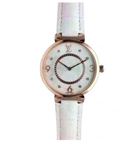 Louis Vuitton Tambour Monogram Steel 2676