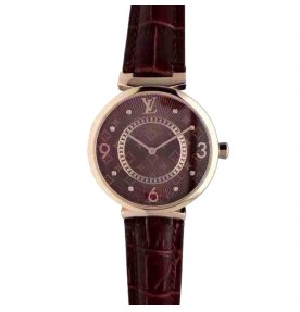 Louis Vuitton Tambour Monogram Steel 2661
