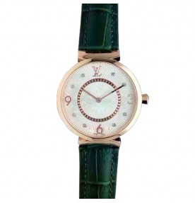 Louis Vuitton Tambour Monogram Steel 2679