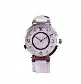 Louis Vuitton Tambour Monogram Steel 2680