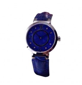 Louis Vuitton Tambour Monogram Steel 2670
