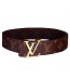 Louis Vuitton Initials Monogram Belt  1382