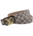 Louis Vuitton Frame Damier Belt 1206