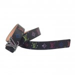 Louis Vuitton Frame Multicolor Monogram Belt 1241