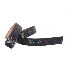 Louis Vuitton Frame Multicolor Monogram Belt 1241