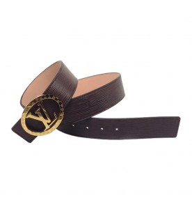 Louis Vuitton Initiales Epi Leather Belt 1292