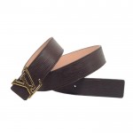 Louis Vuitton Initiales Epi Leather Belt 1298