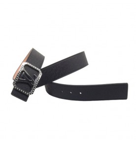 Louis Vuitton Initials Taiga Leather Belt 1400