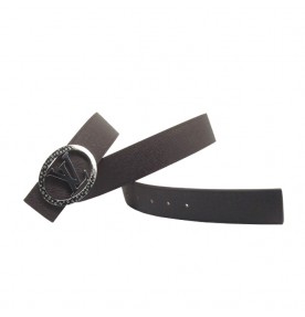 Louis Vuitton Initials Taiga Leather Belt 1416