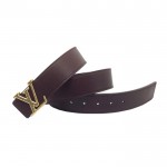 Louis Vuitton Initiales Glazed Leather Belt 1306