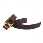 Louis Vuitton Initiales Glazed Leather Belt 1318