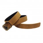 Louis Vuitton Initiales Suede Leather Belt 1348