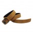 Louis Vuitton Initiales Suede Leather Belt 1348