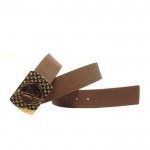Louis Vuitton Initials Taiga Leather Belt 1409