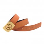 Louis Vuitton Initials Taiga Leather Belt 1430
