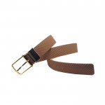 Louis Vuitton Initiales Suede Leather Belt 1364