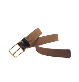 Louis Vuitton Initiales Suede Leather Belt 1364