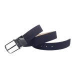 Louis Vuitton Initiales Suede Leather Belt 1373