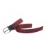 Louis Vuitton Initiales Suede Leather Belt 1379