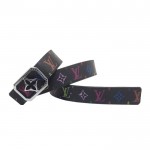 Louis Vuitton Frame Multicolor Monogram Belt 1243