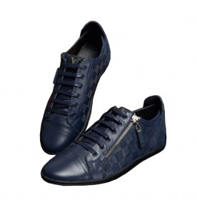 Louis Vuitton Zip Up Sneaker In Damier Aventure 2893