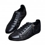 Louis Vuitton Zip Up Sneaker In Damier Aventure 2899