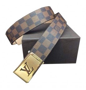 Louis Vuitton Initiales Damier Belt 1281