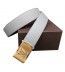 Louis Vuitton Initials Taiga Leather Belt 1405