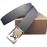 Louis Vuitton Initials Taiga Leather Belt 1411